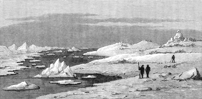 The American Franklin Search Expedition: Cape Herschel, 1881. Creator: Unknown.