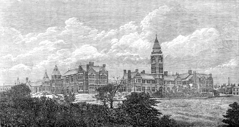 The new Infirmary, Bolton, Lancashire, 1881. Creator: Unknown.