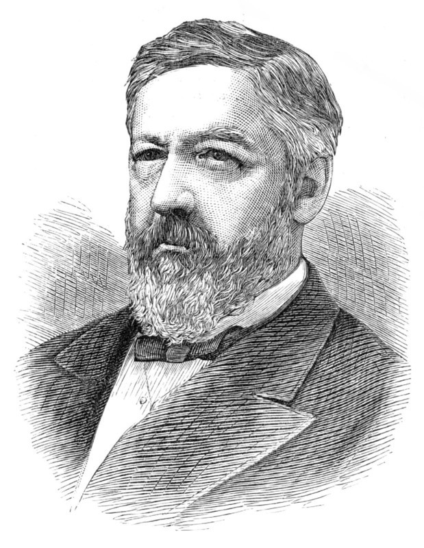 Mr. James G. Blaine, U. S. Secretary of State, 1881. Creator: Unknown.