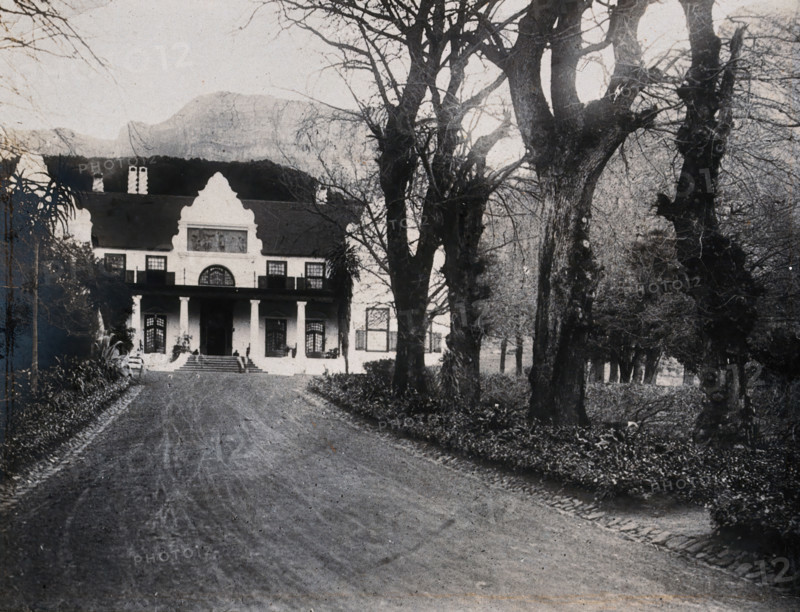 Cape Town, South Africa: Groote Schuur, a Dutch colonial house (the home of Cecil Rhodes), 1905. Creator: Tempest Anderson.