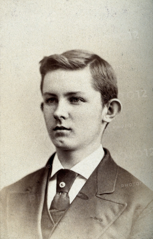 An unidentified boy (member of the Power family?), c1890s. Creator: Tyson.