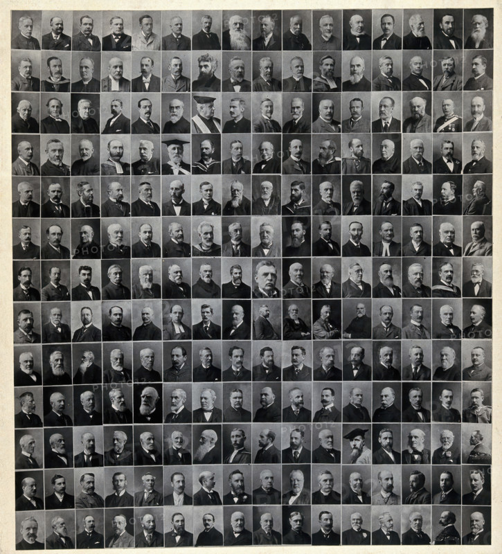 Distinguished men of Aberdeen (?), c1880s. Creator: Aboyne and Ballater Morgan.