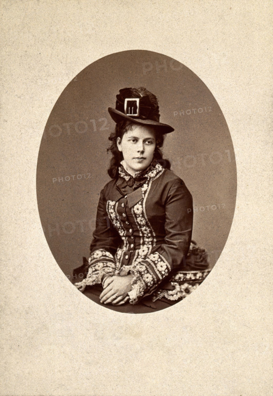 Hélène de Lesseps, 1878. Creator: Mathieu Deroche.