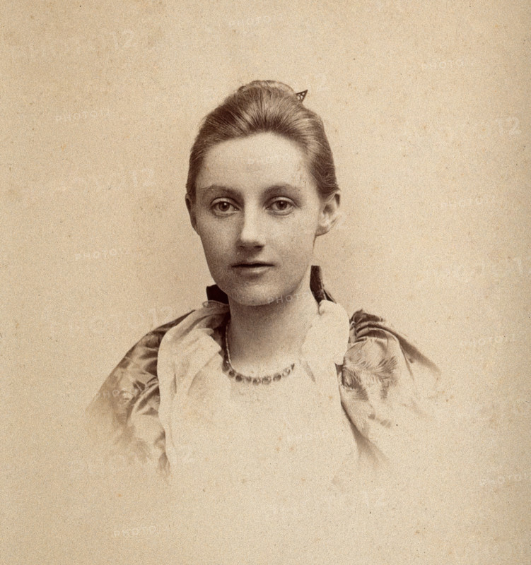 Deaconess Katherine J Beynon, 1892. Creator: Vernon Kaye.