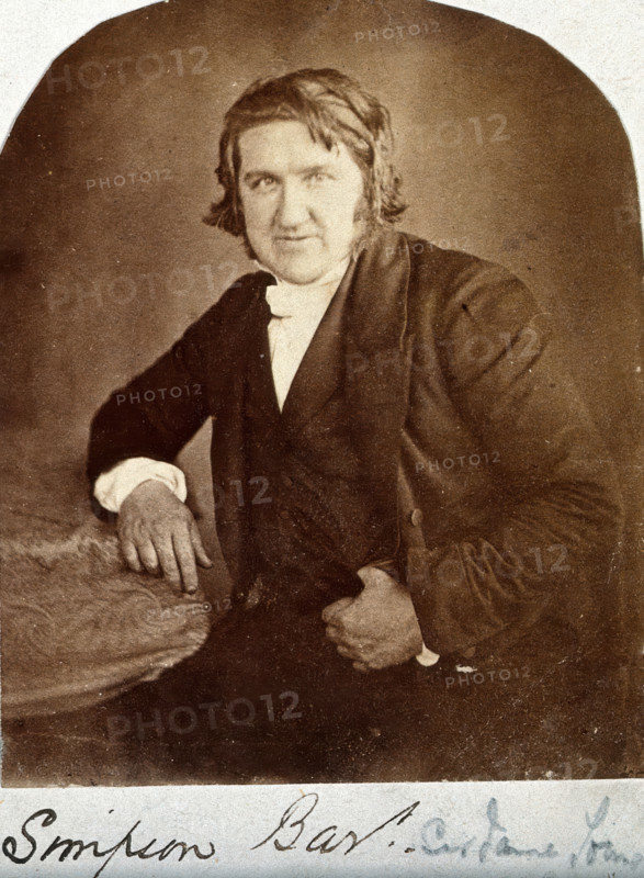 Sir James Young Simpson. Creator: J. G. Tunny.