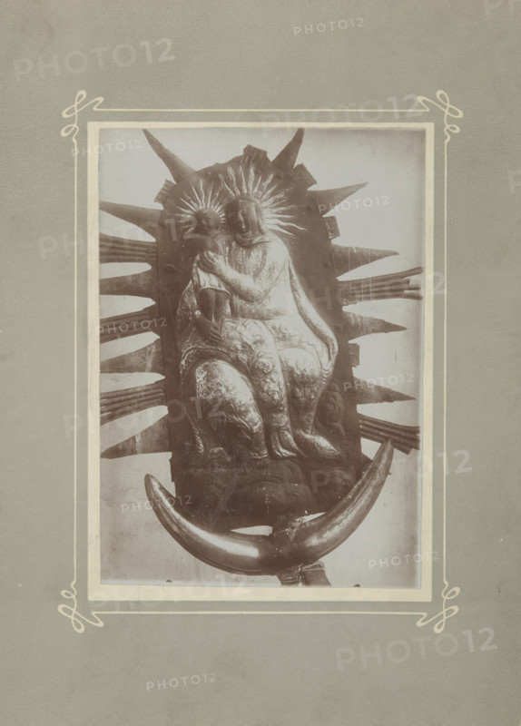 Our Lady with Child, (1900-1914).  Creator: Unknown.