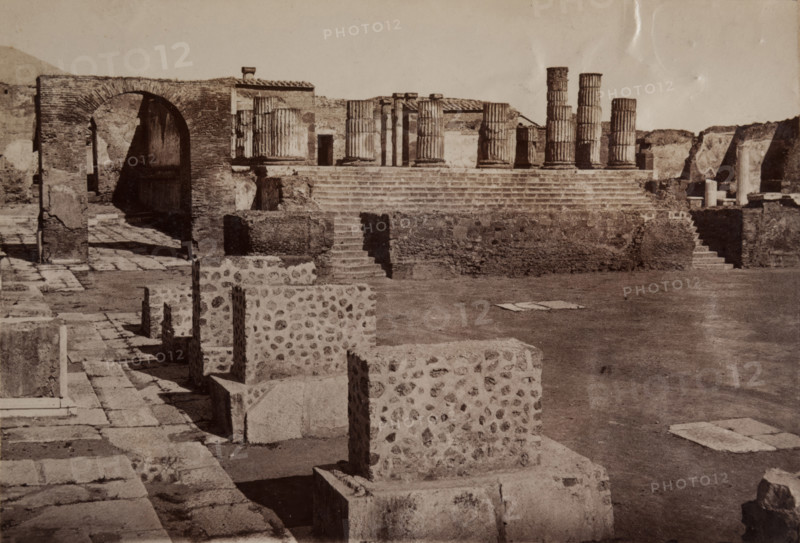 Forum, Pompeii, between 1880-1890. Creator: Giorgio Sommer.