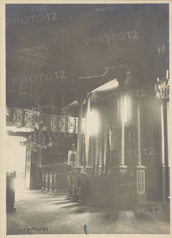 Interior, All Saints Church, Iwonicz, between 1930-1935. Creator: Unknown.