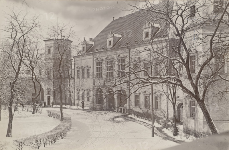 Palace of the Krakow Bishops - eastern façade, Kielce, between 1920-1930. Creator: Unknown.