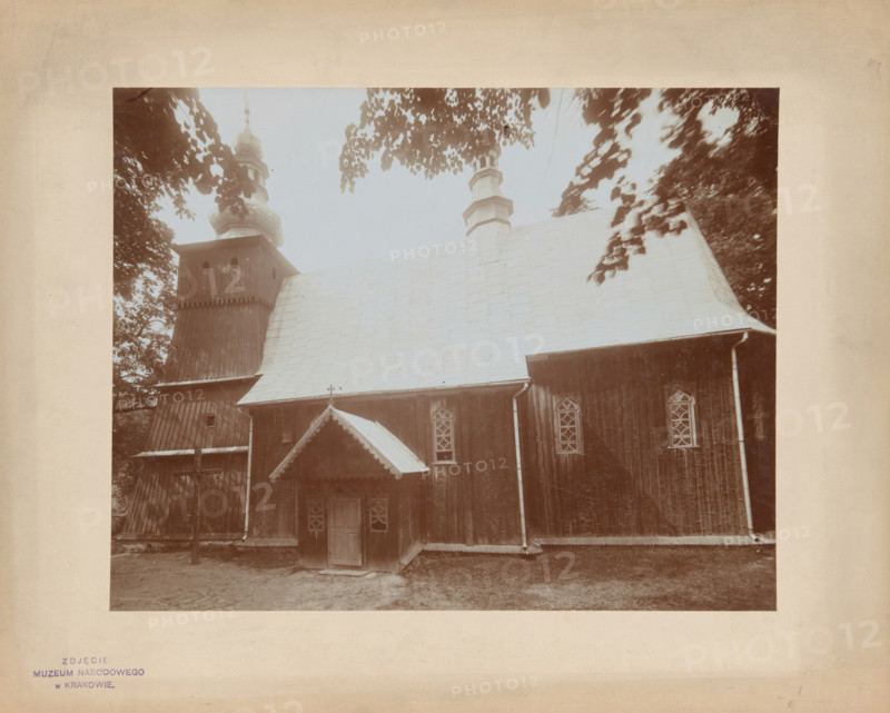 Church of the Nativity of the Blessed Virgin Mary - southern façade, Kruzlowa Wyzna, between 1905-15 Creator: Unknown.