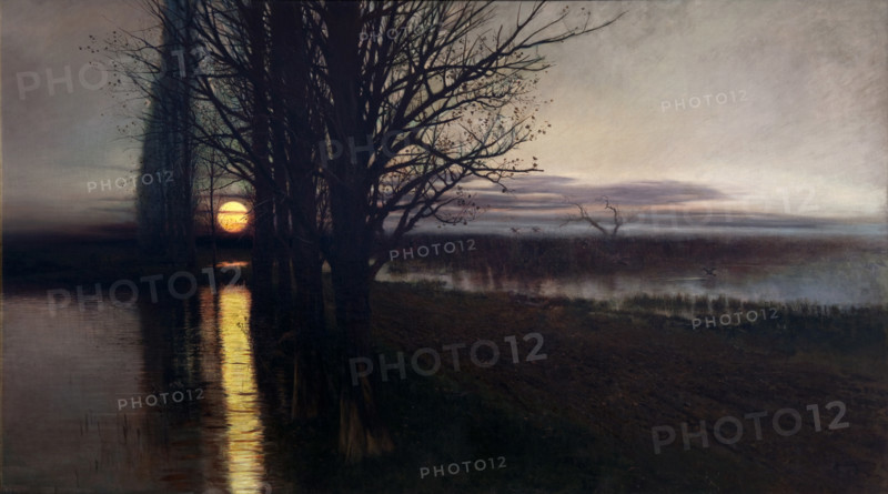 Moonrise, 1884. Creator: Stanislaw Maslowski.