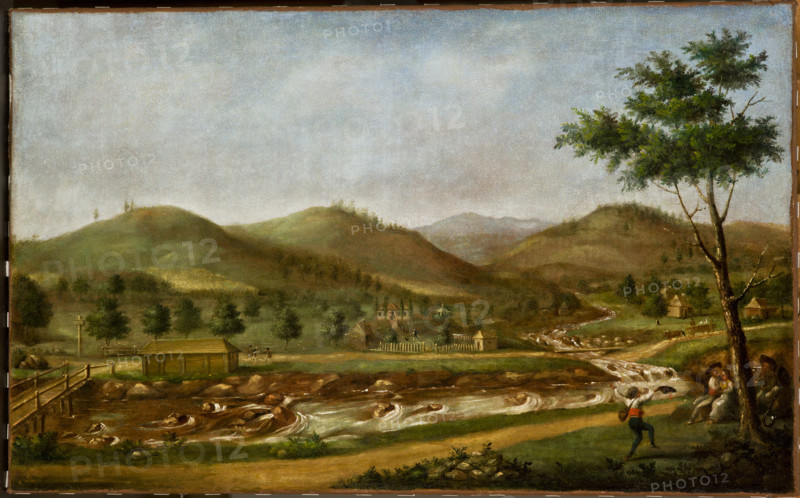 Mountain View, c1840. Creator: Teodor Baltazar Stachowicz.