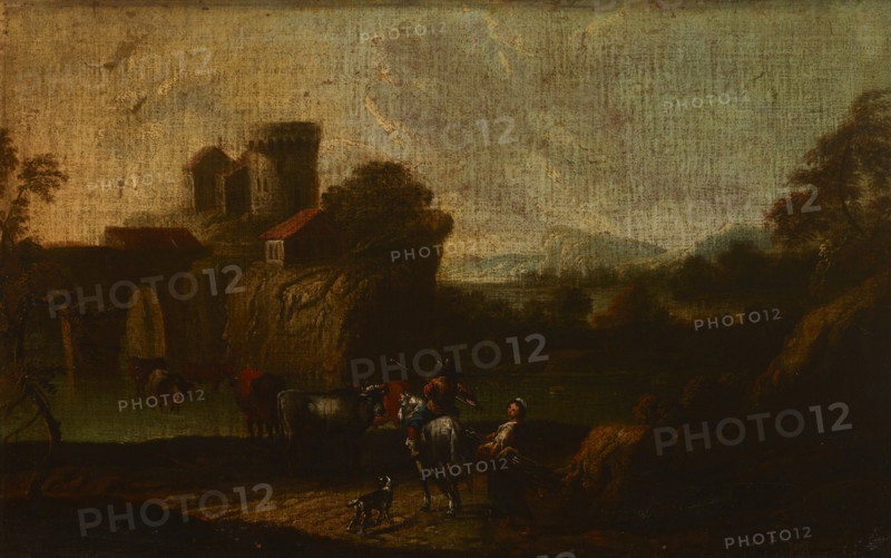 Landscape, 2nd half of 18th century. Creator: Cornelis Thim.