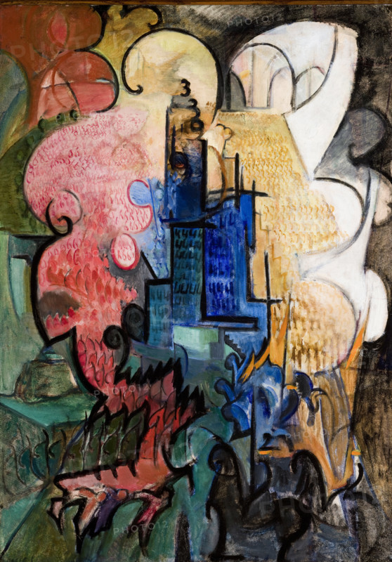 The City, c1919. Creator: Leon Chwistek.
