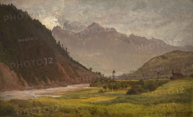 Fair Weather in the Pieniny Mountains, 1884. Creator: Wojciech Gerson.