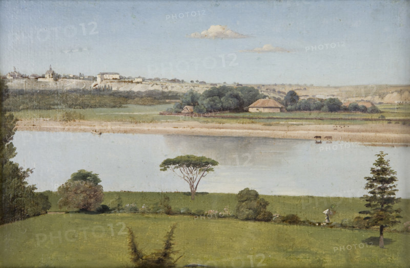 Solec on the Vistula, c1840. Creator: Edward Brzozowski.