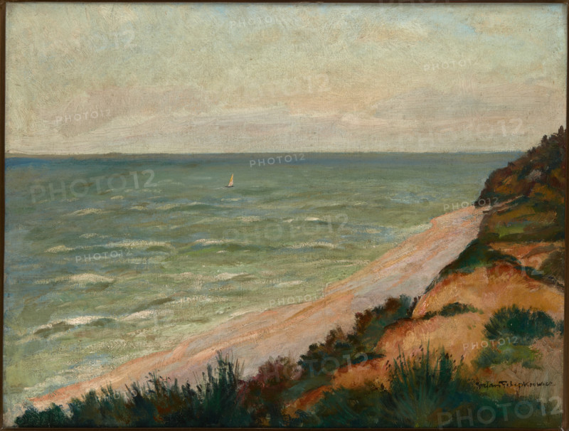 View towards Rozewie, c1930. Creator: Stephan Filipkiewicz.
