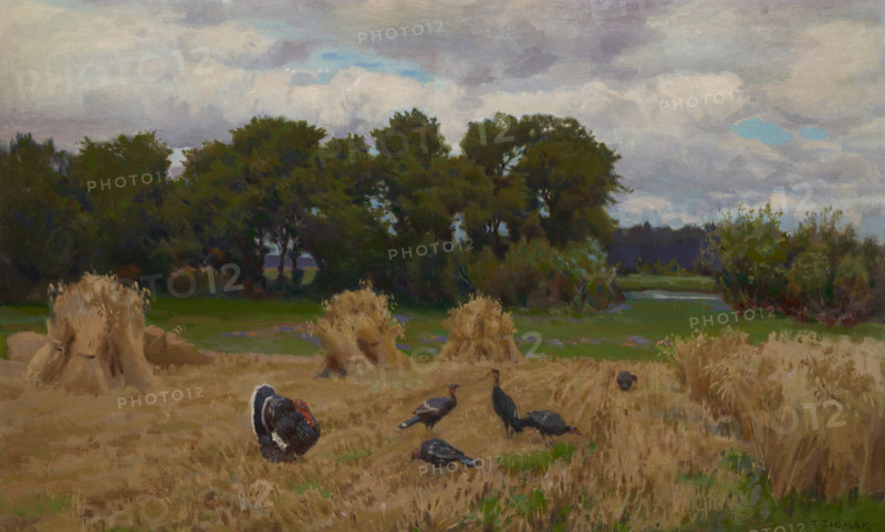 Harvest, 1926. Creator: Teodor Ziomek.