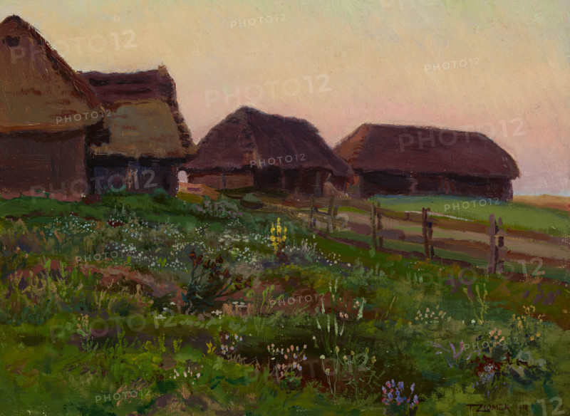 Landscape, 1910. Creator: Teodor Ziomek.