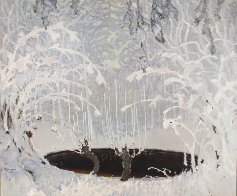 Winter Tale, 1904. Creator: Ferdynand Ruszczyc.