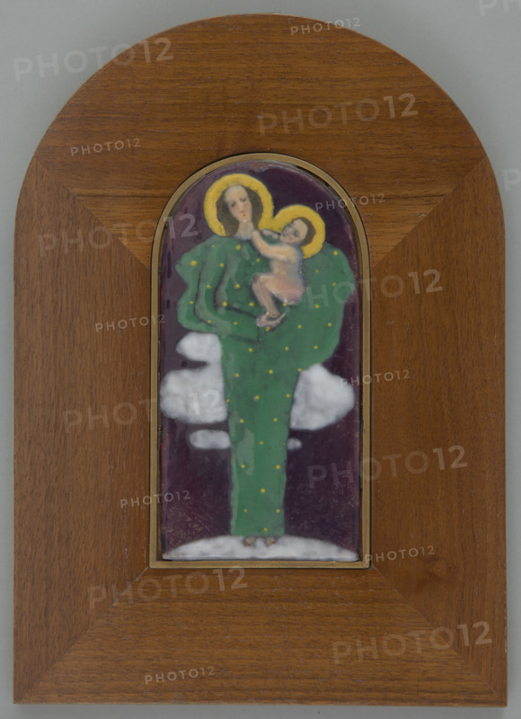 Image of the Virgin Mary and Child, 1912. Creator: Unknown.