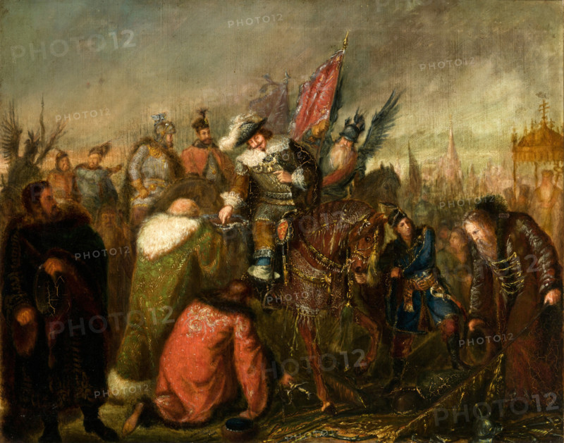 Wladyslaw IV after the Battle of Smolensk, c1880. Creator: Izydor Jablonski.