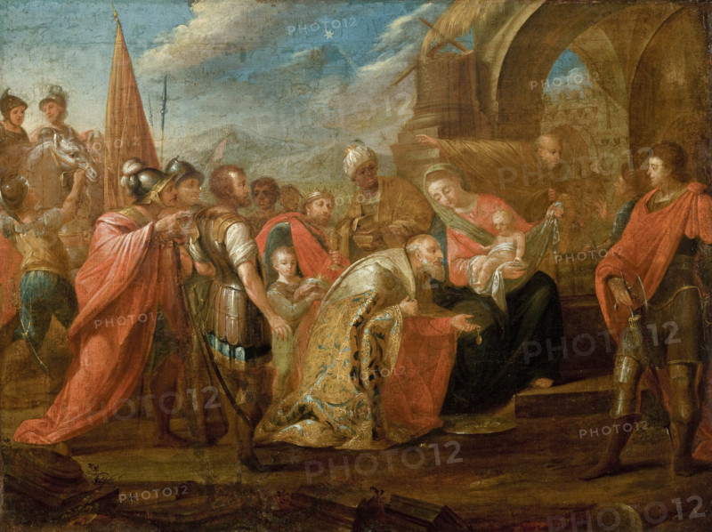 Adoration of the Magi, c1820. Creator: Teodor Baltazar Stachowicz.