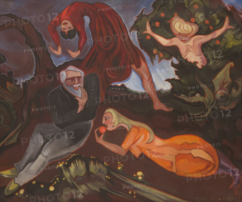 Temptation of St Anthony I, between 1916-1921. Creator: Stanislaw Ignacy Witkiewicz.