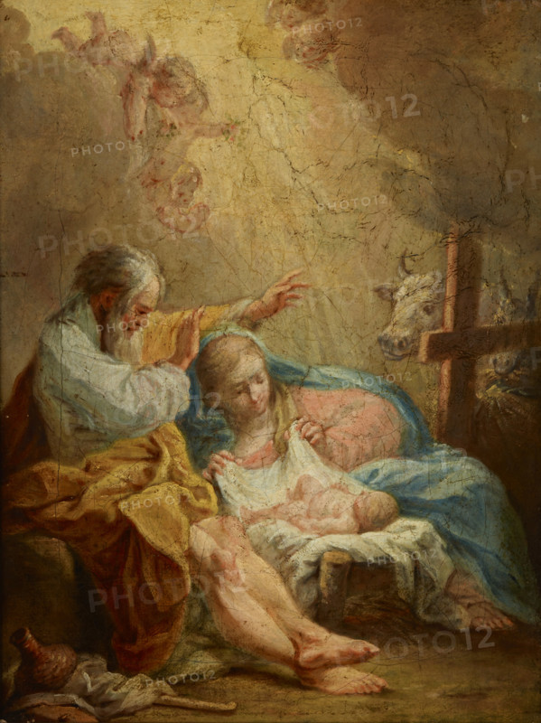 Nativity, 17th century. Creator: Carlo Maratti.