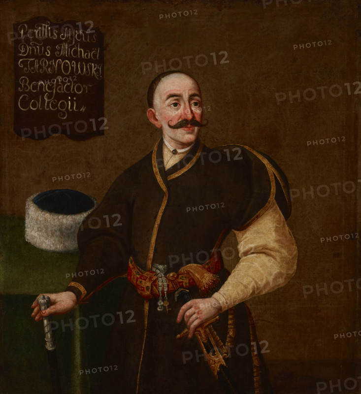 Portrait of Michal Tarnowski (1670-1712), c1738. Creator: Ignacy Steiner.