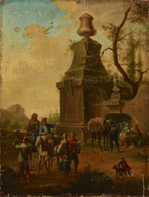 At the Spring, after 1720. Creator: Franz de Paula Ferg.