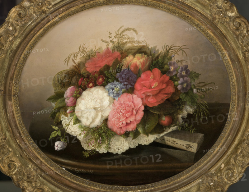 Bouquet of Flowers, 1859. Creator: Julia Rayska.