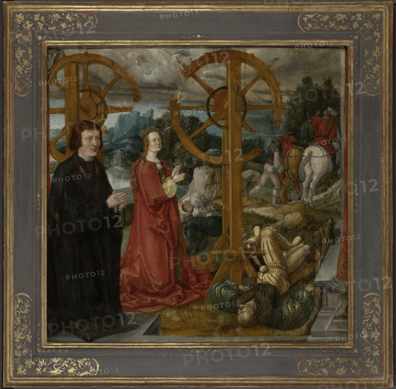 Martyrdom of Saint Catherine, 1630s. Creator: Anton Woensam.