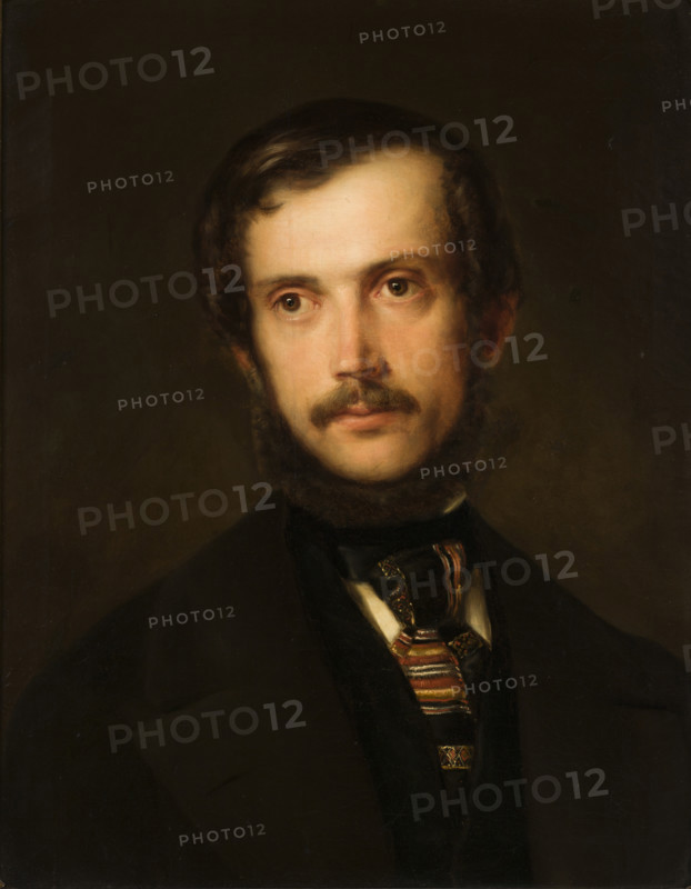Portrait of a Man, between 1850-1860. Creator: Henryk Rodakowski.