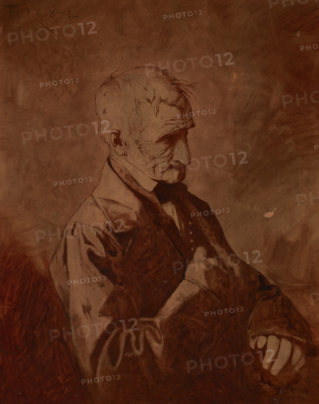 Portrait of Artist’s Father, 1872. Creator: Franciszek Tepa.