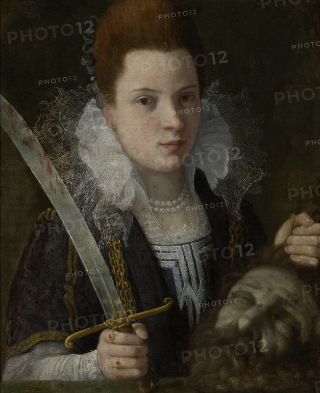 Judith with the Head of Holofernes, between 1590-1595. Creator: Lavinia Fontana.