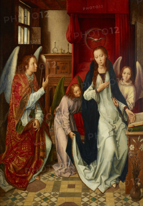 Annunciation, 1892. Creator: Emil Bublitz.