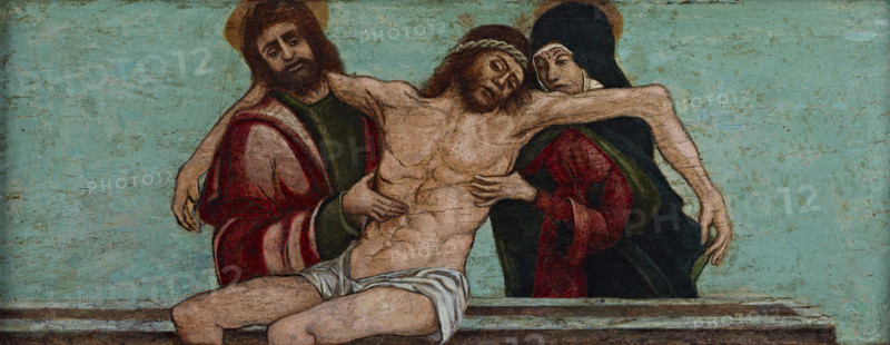 Pietà with Saint John the Evangelist, c1520. Creator: Unknown.