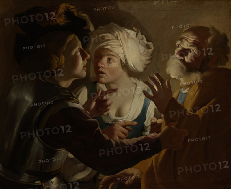 Denial of Saint Peter, c1610s. Creator: Dirck van Baburen.
