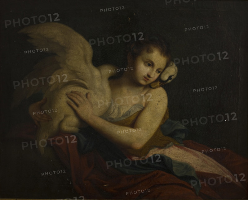 Leda and the Swan, c1810. Creator: Jan Wincenty Kopff.