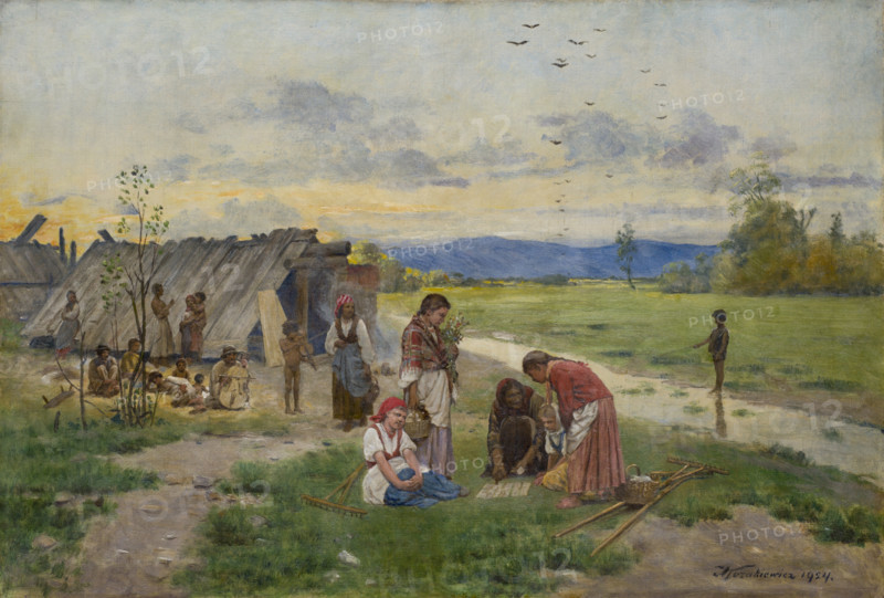Gypsies, 1924. Creator: Antoni Kozakiewicz.