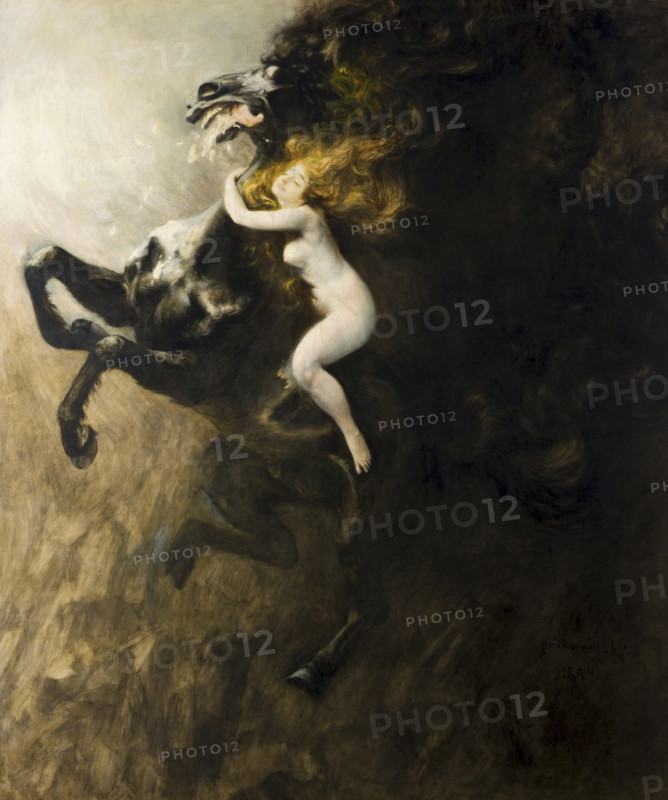 Ecstasy, 1894. Creator: Wladyslaw Podkowinski.