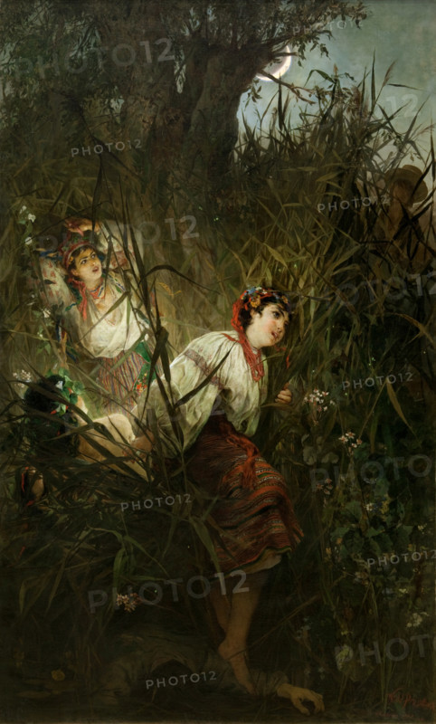 Water Nymphs, 1877. Creator: Witold Pruszkowski.
