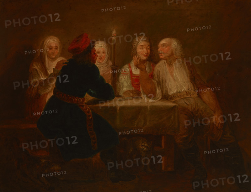 Peasants in an Inn, c1800. Creator: Franciszek Smuglewicz.