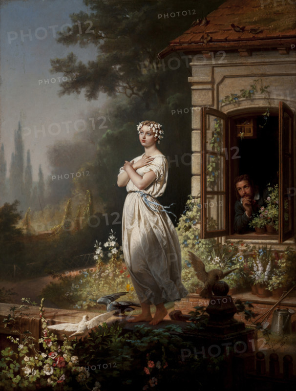 Zosia in the Morning, 1863. Creator: Leonard Straszynski.
