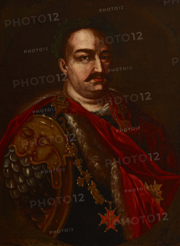 Portrait of John III Sobieski (1629-1696), King of Poland, 1820. Creator: Jan Tuszynski.