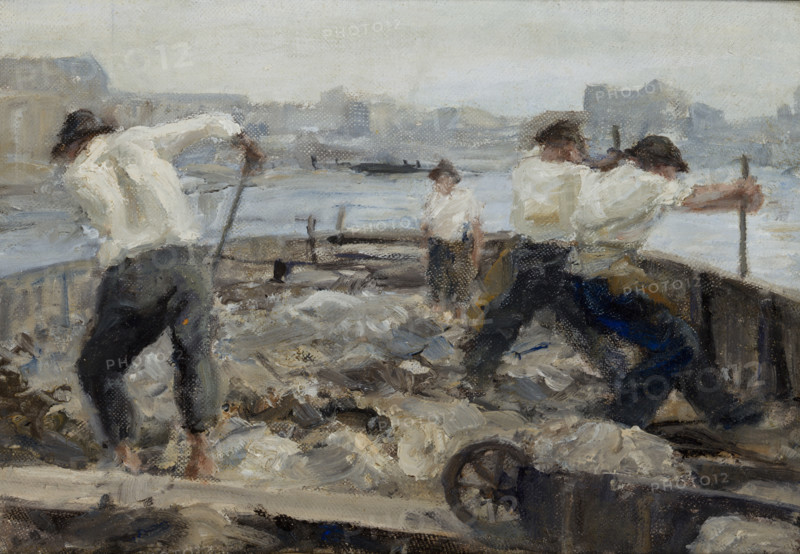 Sand-Diggers, between 1888-1892. Creator: Ludwik de Laveaux.