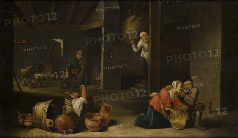 Unpleasant Surprise (Mismatched Couple), c1670s. Creator: Cornelis Mahu.