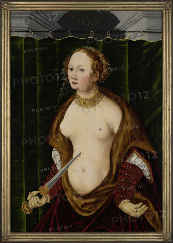 Lucretia Committing Suicide, after 1525. Creator: Lucas Cranach the Elder.
