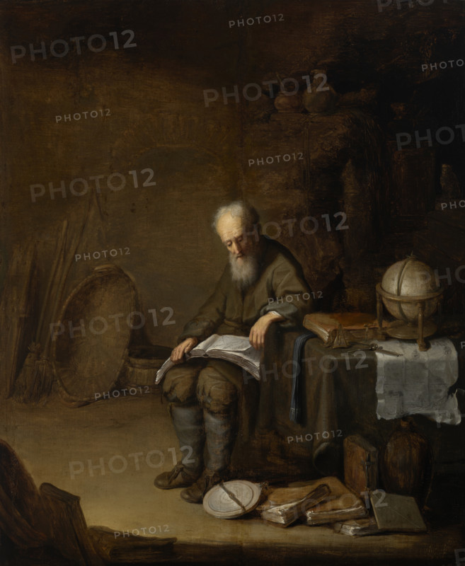 A Scholar in His Study, 2nd quarter of 17th century. Creator: Jacob van Spreeuwen.